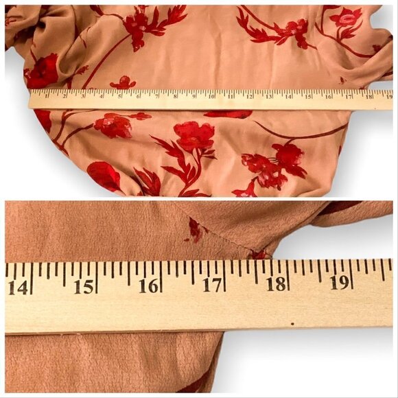 Johanna Ortiz x H&M Crepe Wrap Front Maxi Dress,‎ size XS - Picture 7 of 9